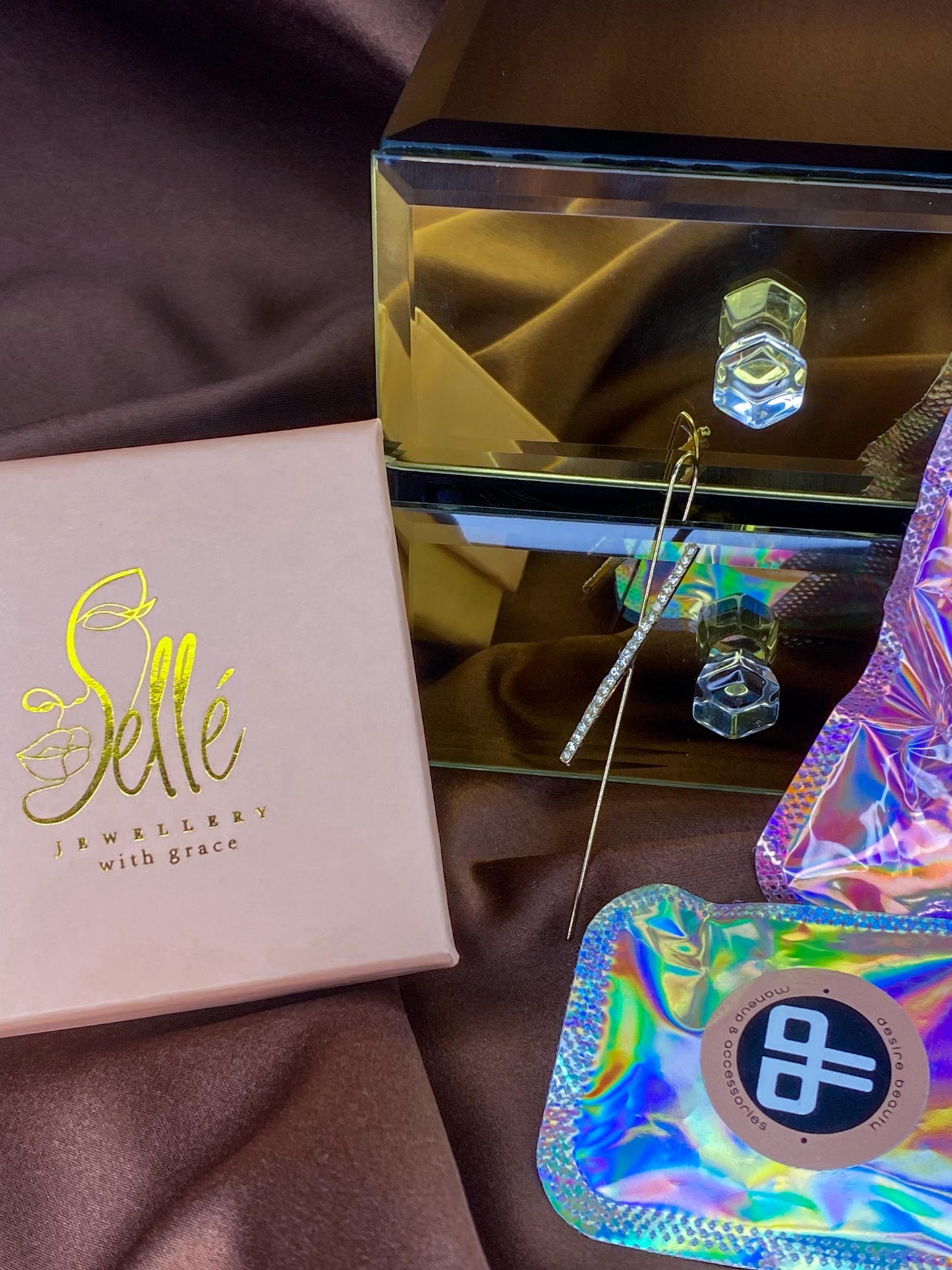 Silver Sellebrity Ear Hook