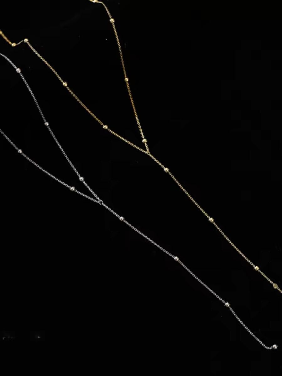 CHAIN NECKLACE - BALL DESIGN