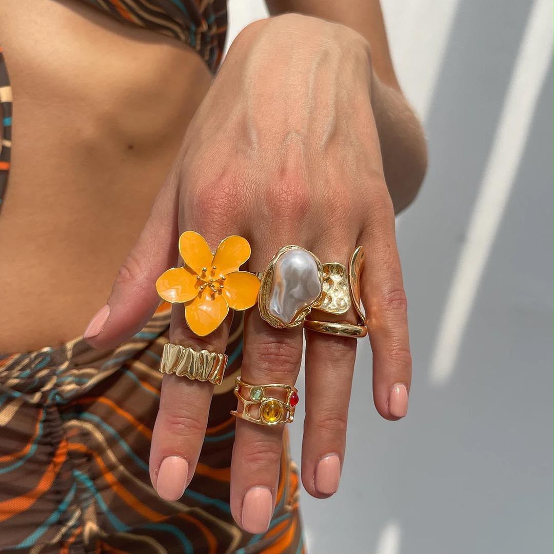 Soleil Ring Set