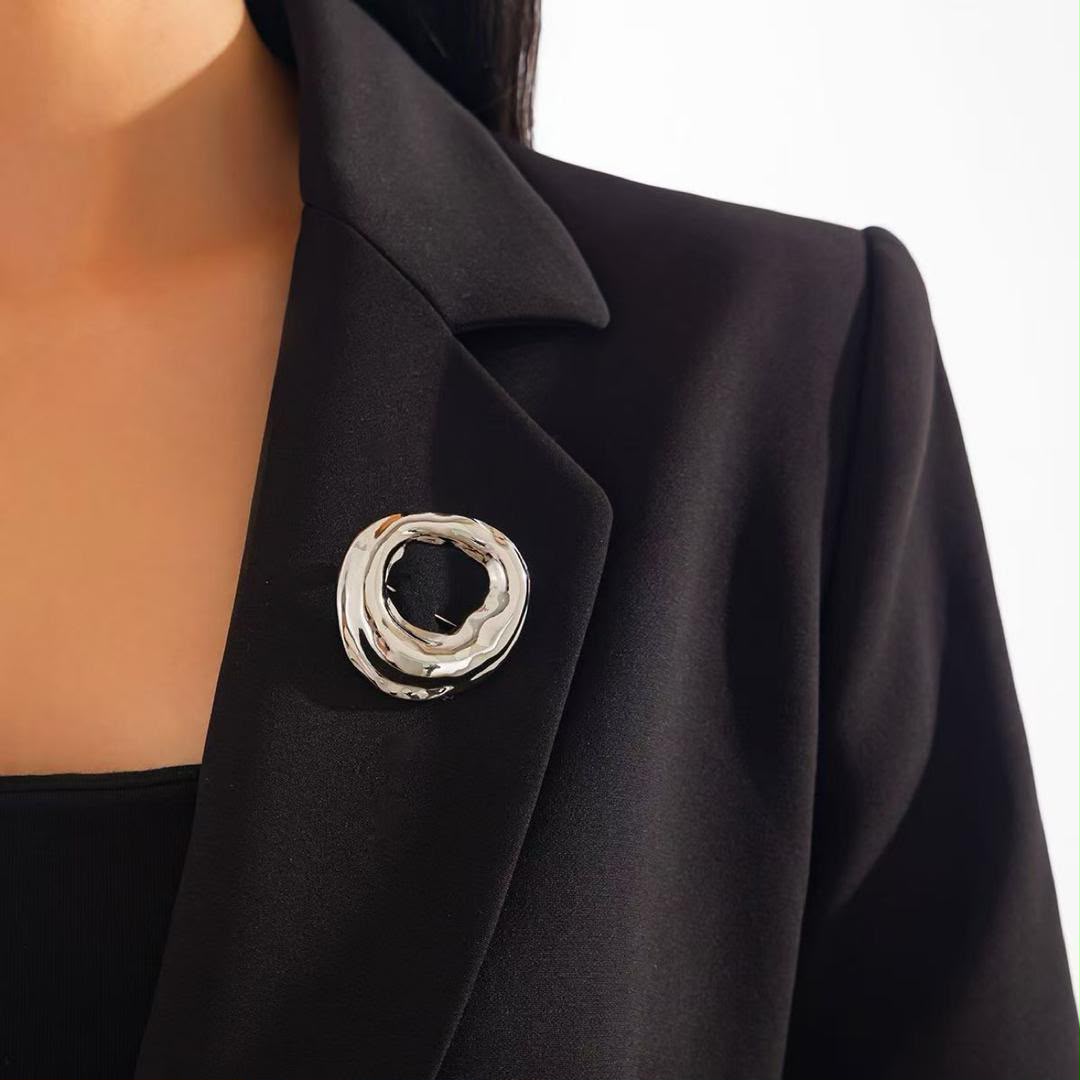 Orbit Brooch