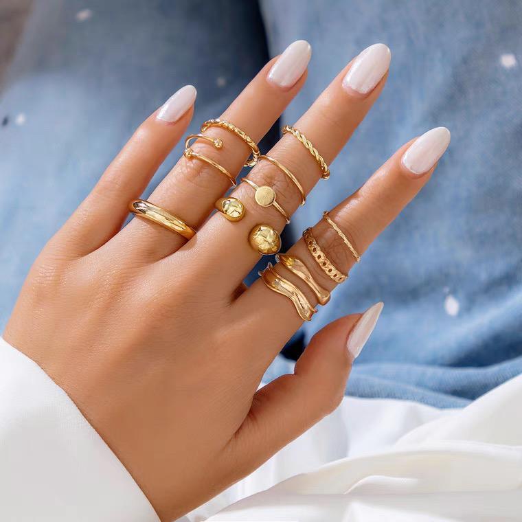 Gold Ring Set