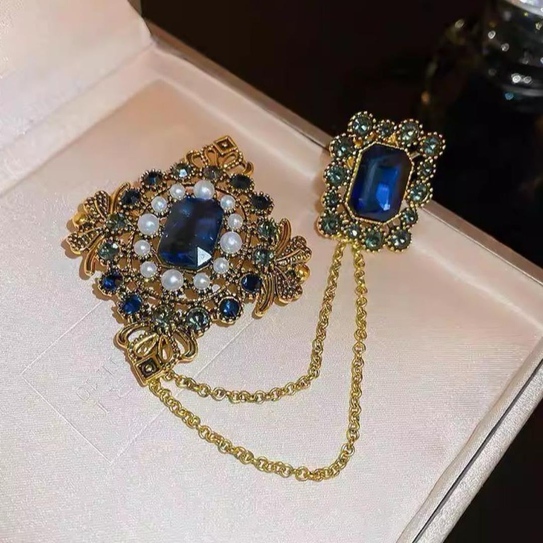 The Empress Chain Brooch