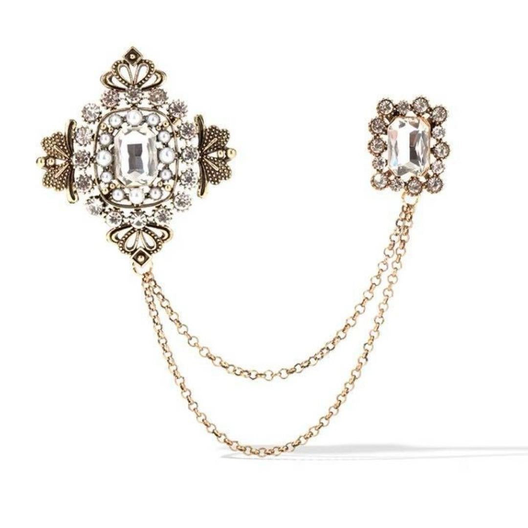 The Empress Chain Brooch