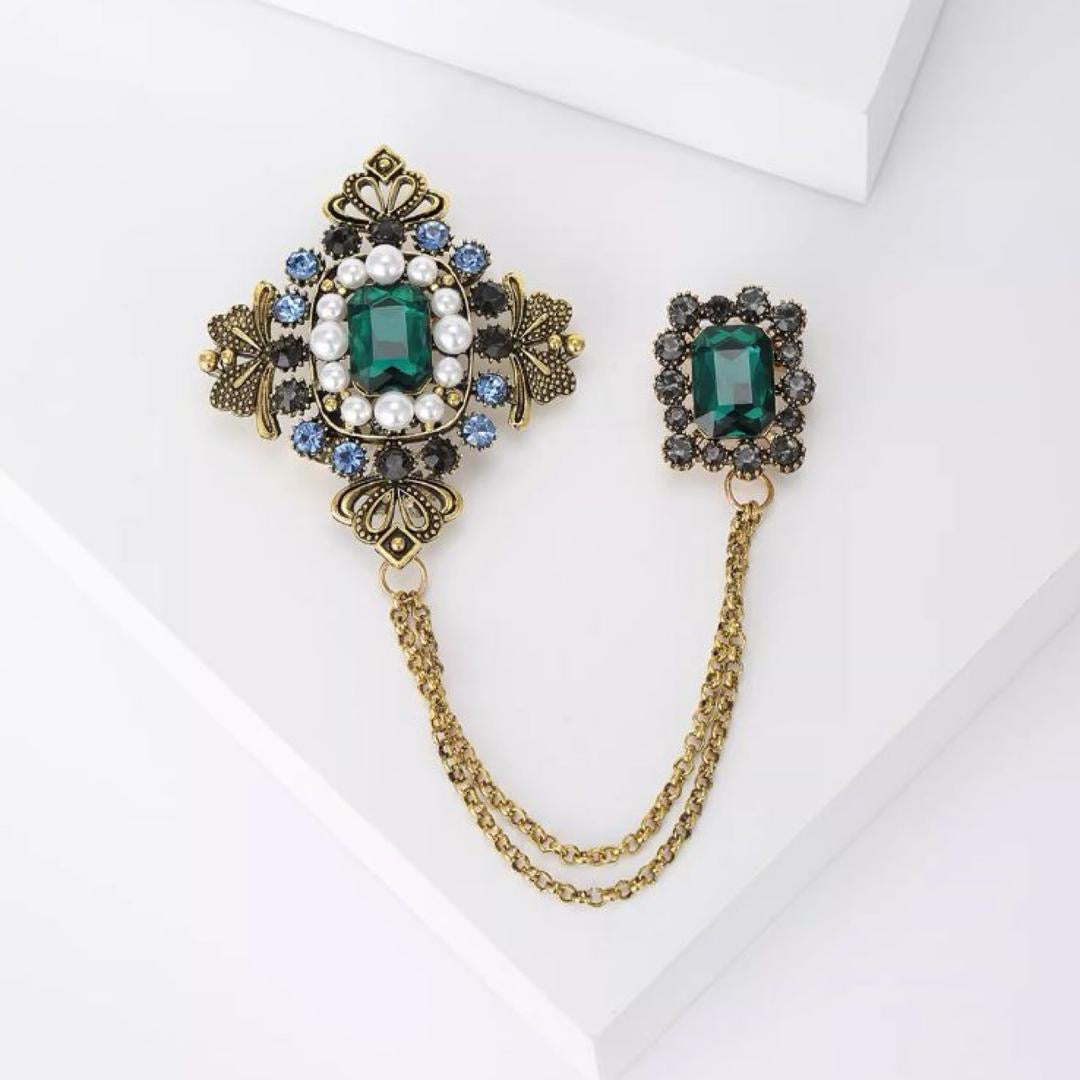 The Empress Chain Brooch