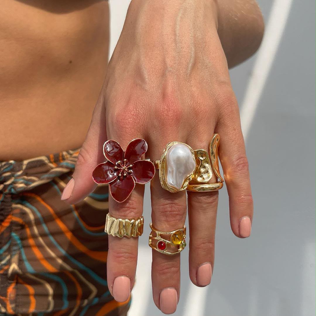 Soleil Ring Set